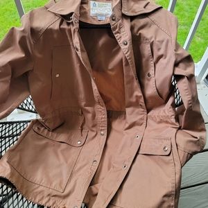 London Fog raincoat, finger tip length